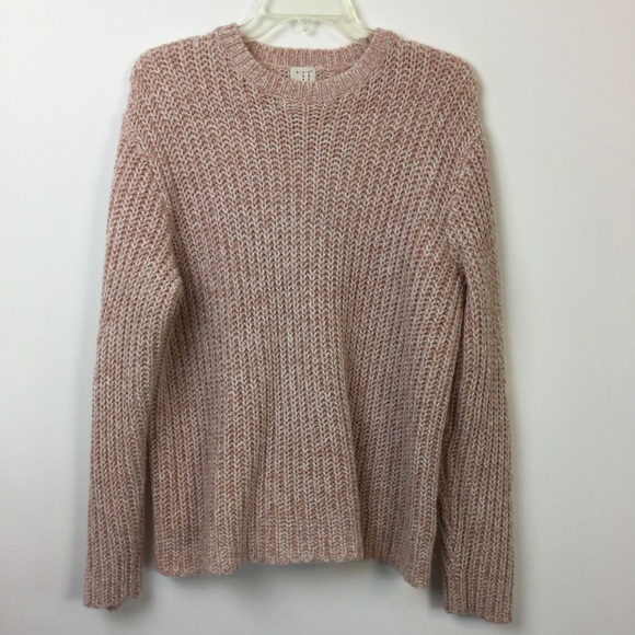 a new day Sweaters - A New Day Sweater Blush Pink Long Sleeve Size XXL